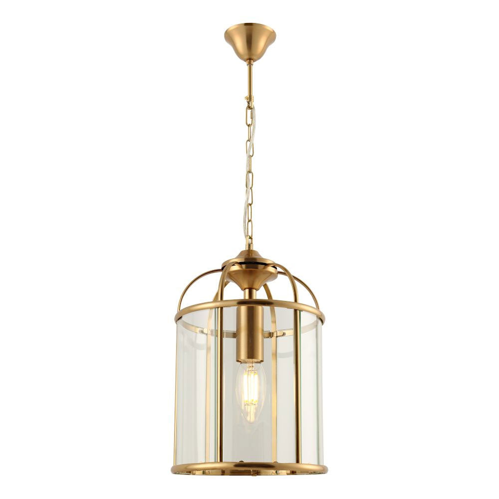 Clovelly 1 Light Pendant Gold