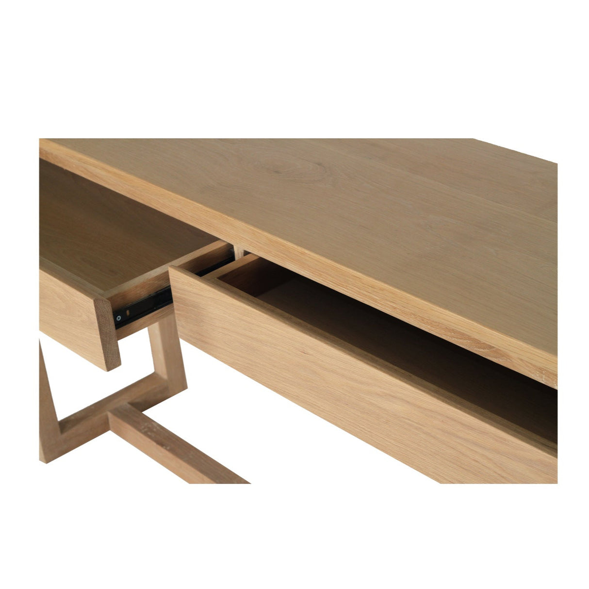 Clover American Oak Console Table – 1.6m