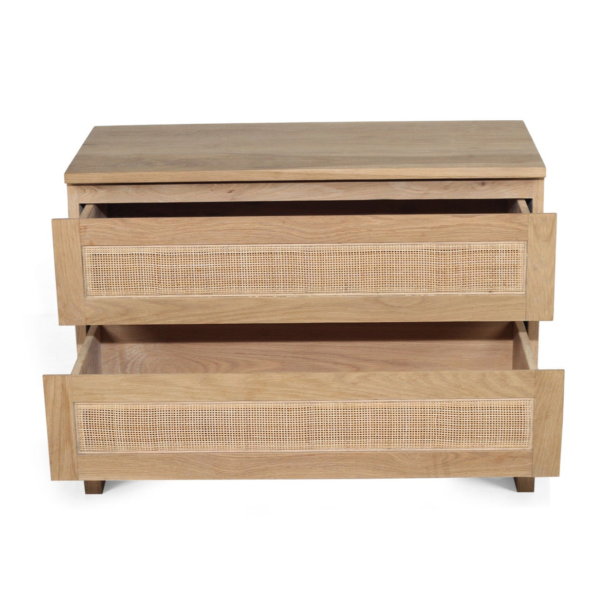 Clover Bedside American Oak Table - 0.9m