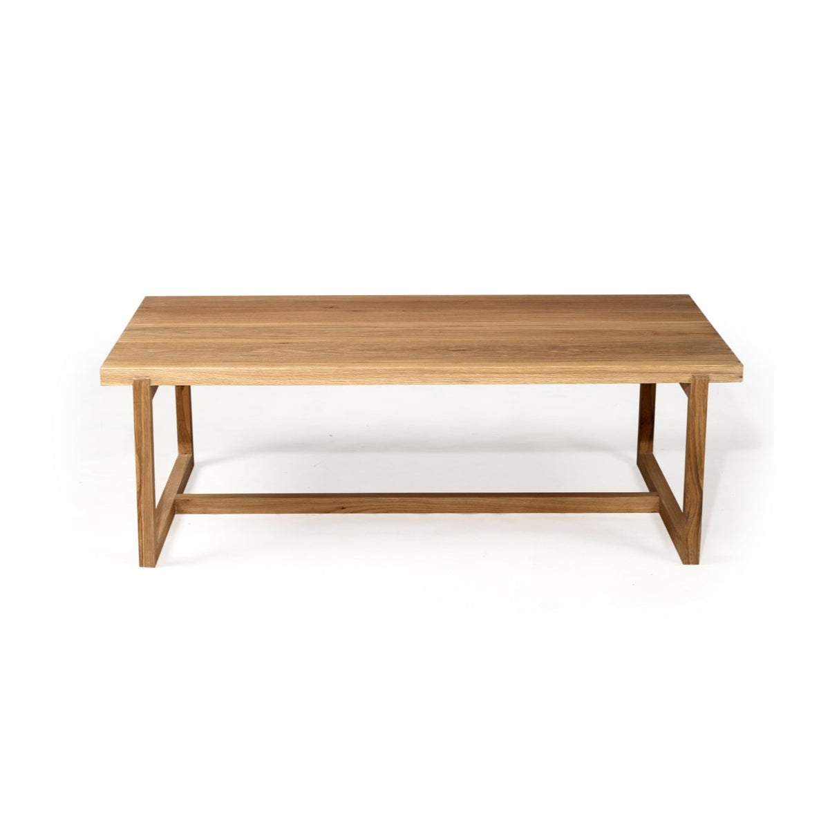 Clover Rectangle American Oak Coffee Table - 0.9m