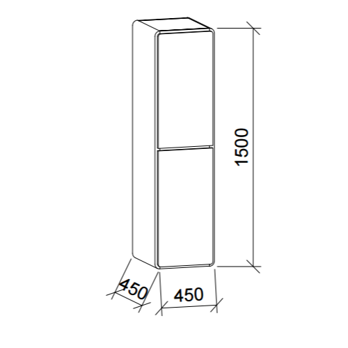 Timberline COLBY Custom Tall Boy (450mm)