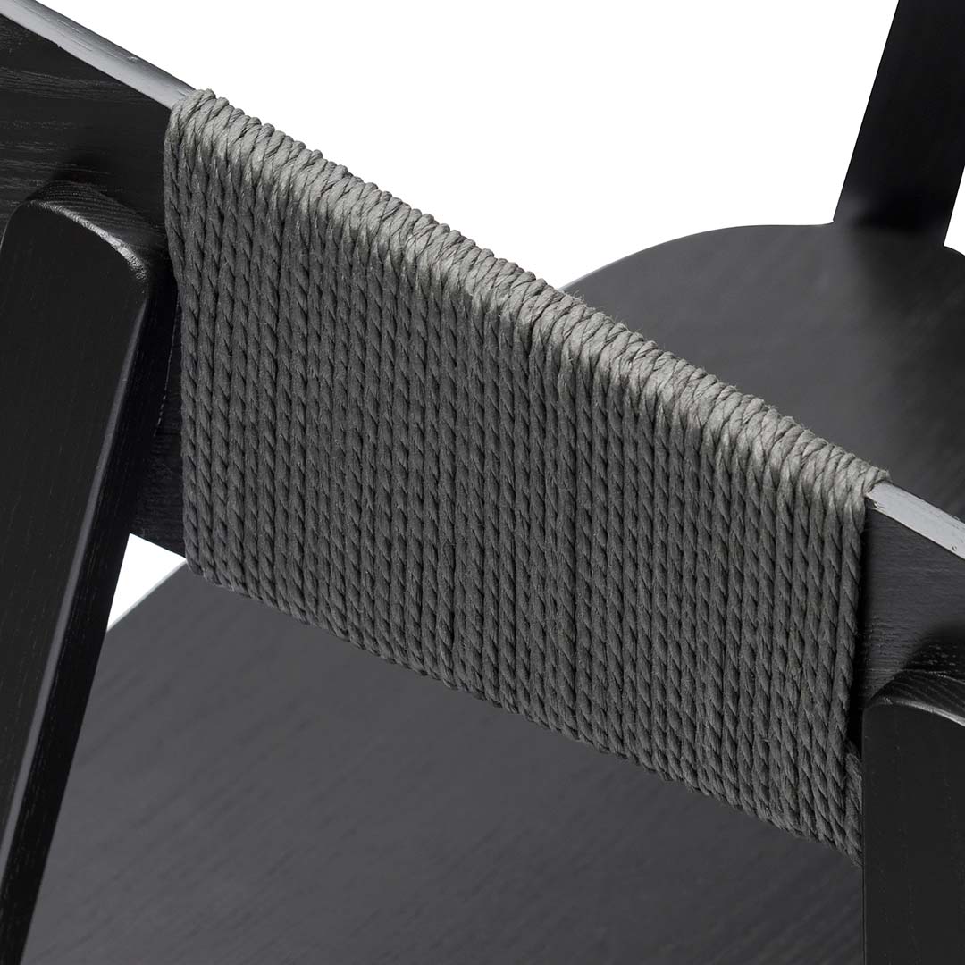 Calibre CDC8198-SD Dining Chair - Full Black (Set of 2)