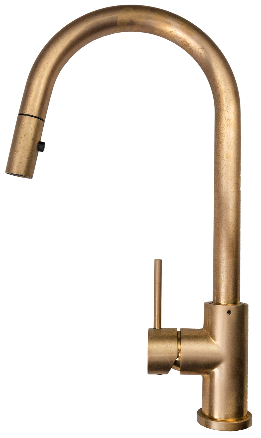 LVB Mica Pull-Out Sink Mixer - Living Brass-V1