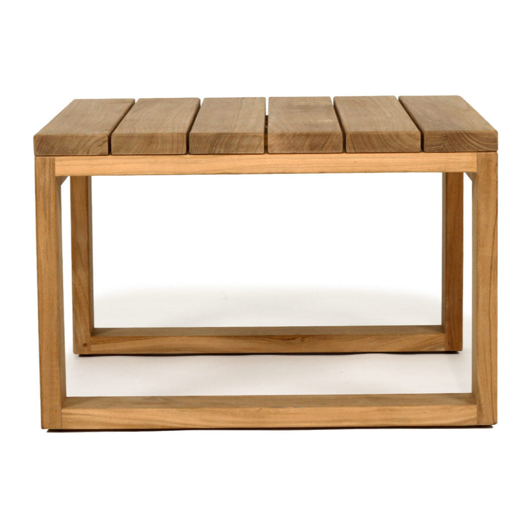 Duo Island Teak Outpost Side Table - 0.61m