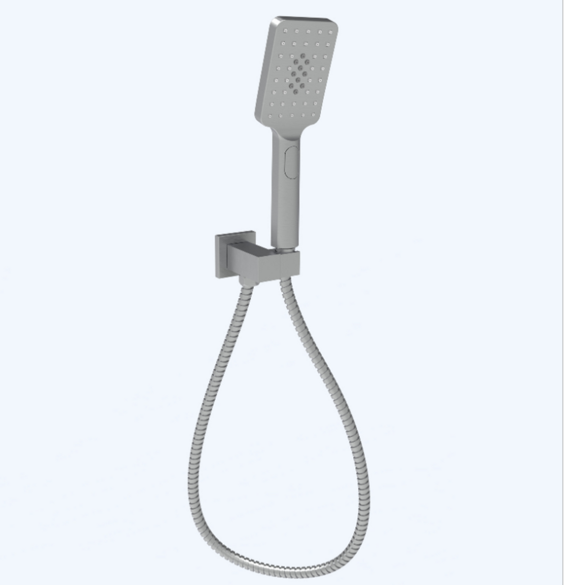 Eden Handshower On Wall Outlet Bracket Brushed Gun Metal