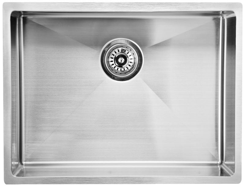Eden Single Bowl Above / Undermount 230mm Deep Sink 540mm Stainless Steel