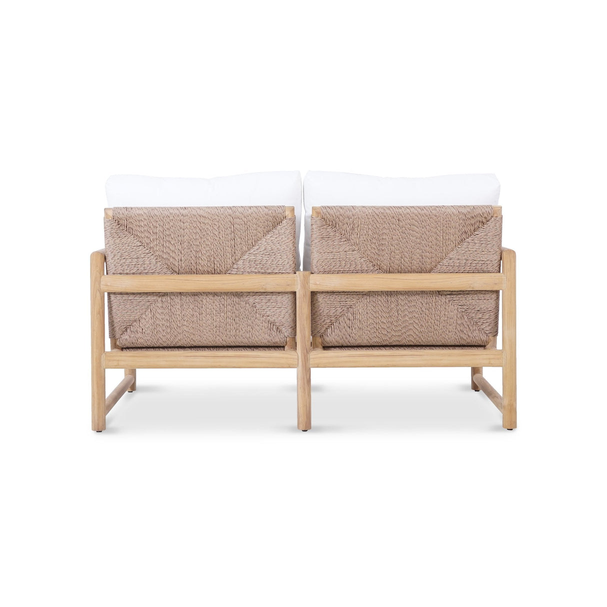 Elara Outpost Teak Sofa - 2 Seater