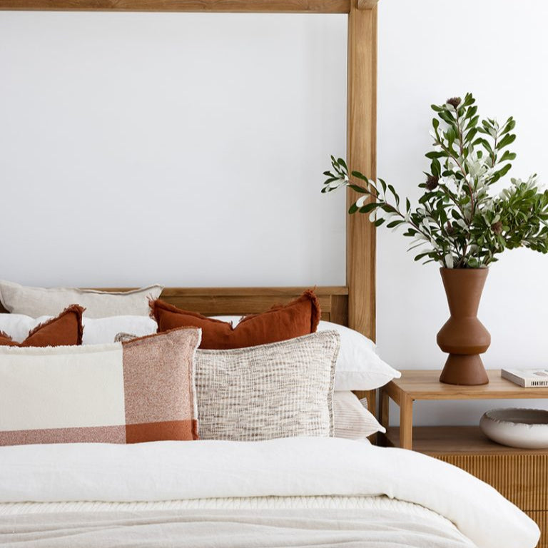 Elara Teak Four Post Bed - King - 1.94m