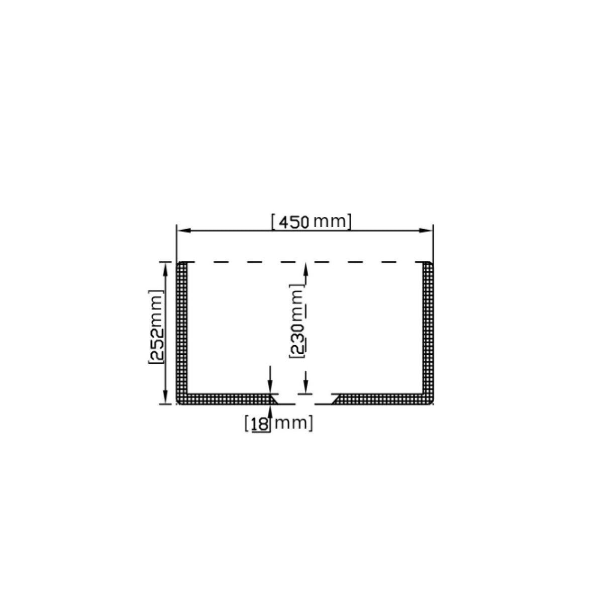 Greenwich Fireclay Kitchen Sink 838x457x255mm