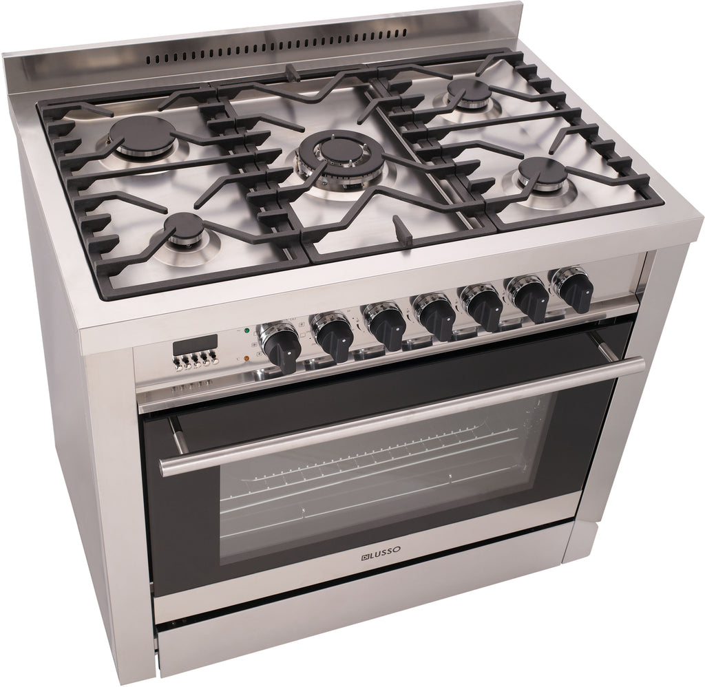 Freestanding Dual Fuel Cooker - 900mm Designer