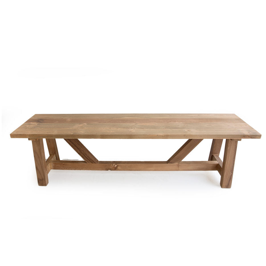 Farmstead Teak Bench Seat- 2.6m