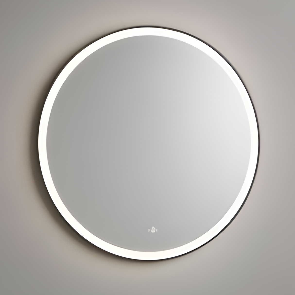 Firenze Round LED Frosted Mirror