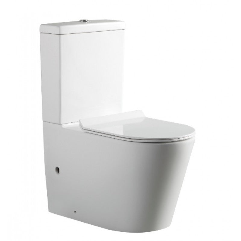 Flay-R Rimless Nano Glaze Toilet Suite