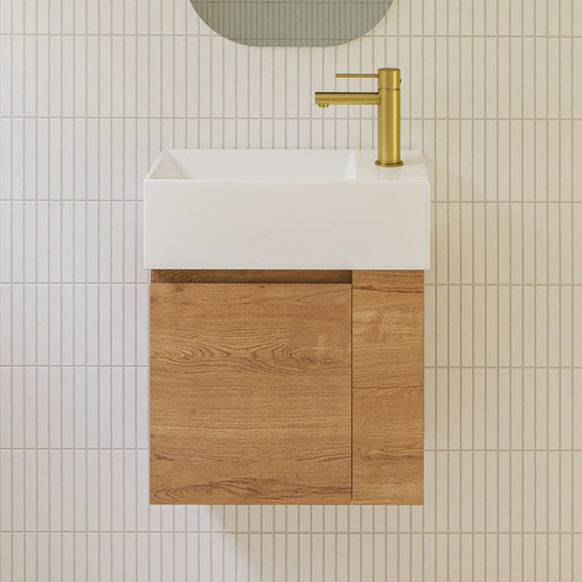 Timberline FRANKIE Mini Wall Hung Vanity (480mm)