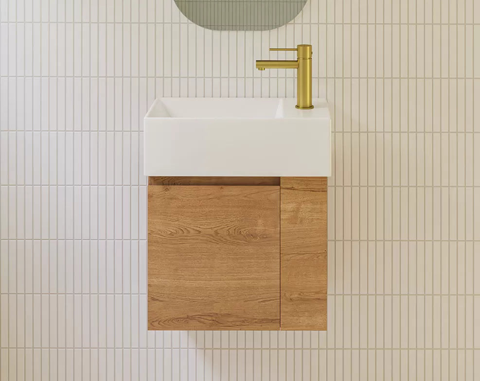Timberline FRANKIE Mini Wall Hung Vanity (480mm)