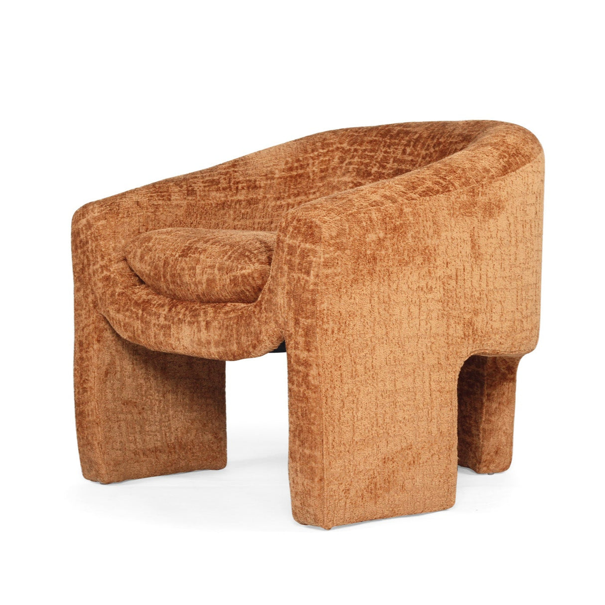 Freja Timber frame Armchair – Burnt Ochre