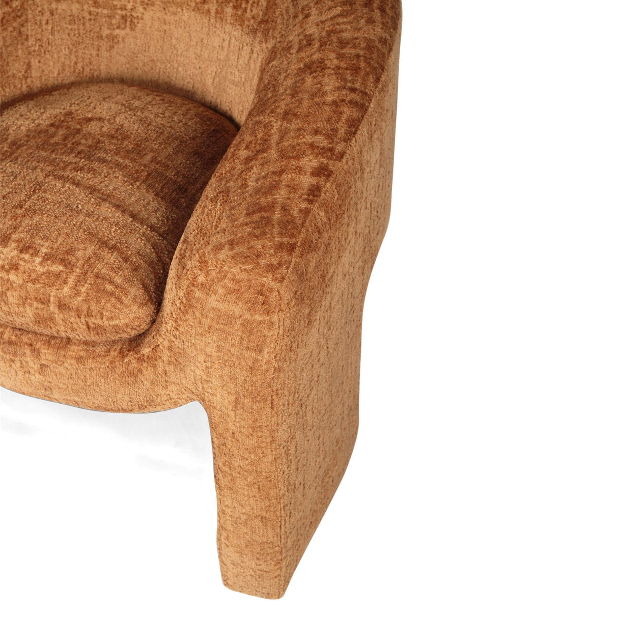 Freja Timber frame Armchair – Burnt Ochre