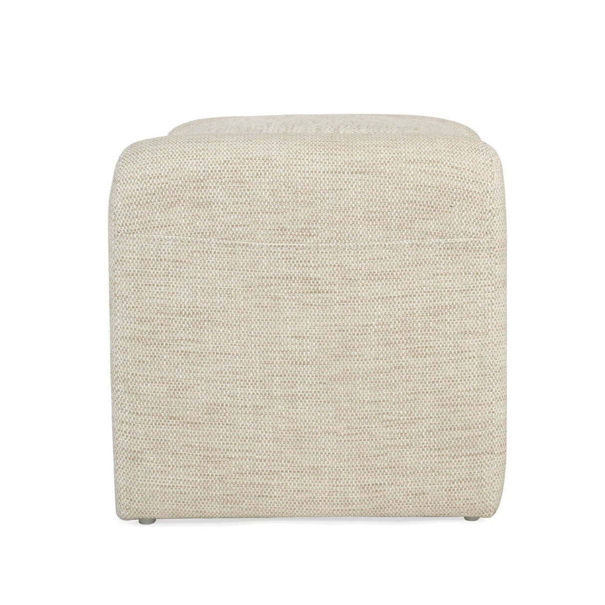 Freja Timber frame Ottoman – Linen