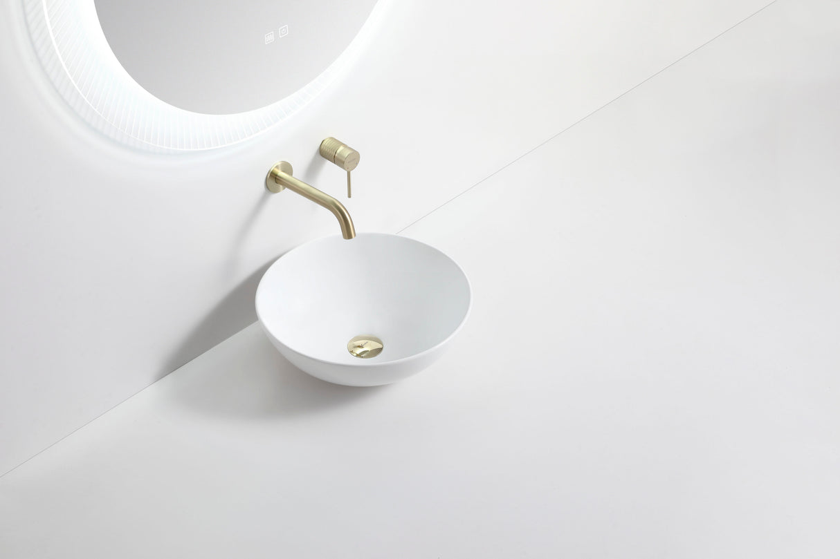 ABS White Art Basin (Round: 400x400x150)-Clearance