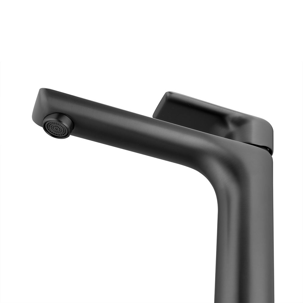 VOG Tall Basin Mixer - Brushed Gun Metal