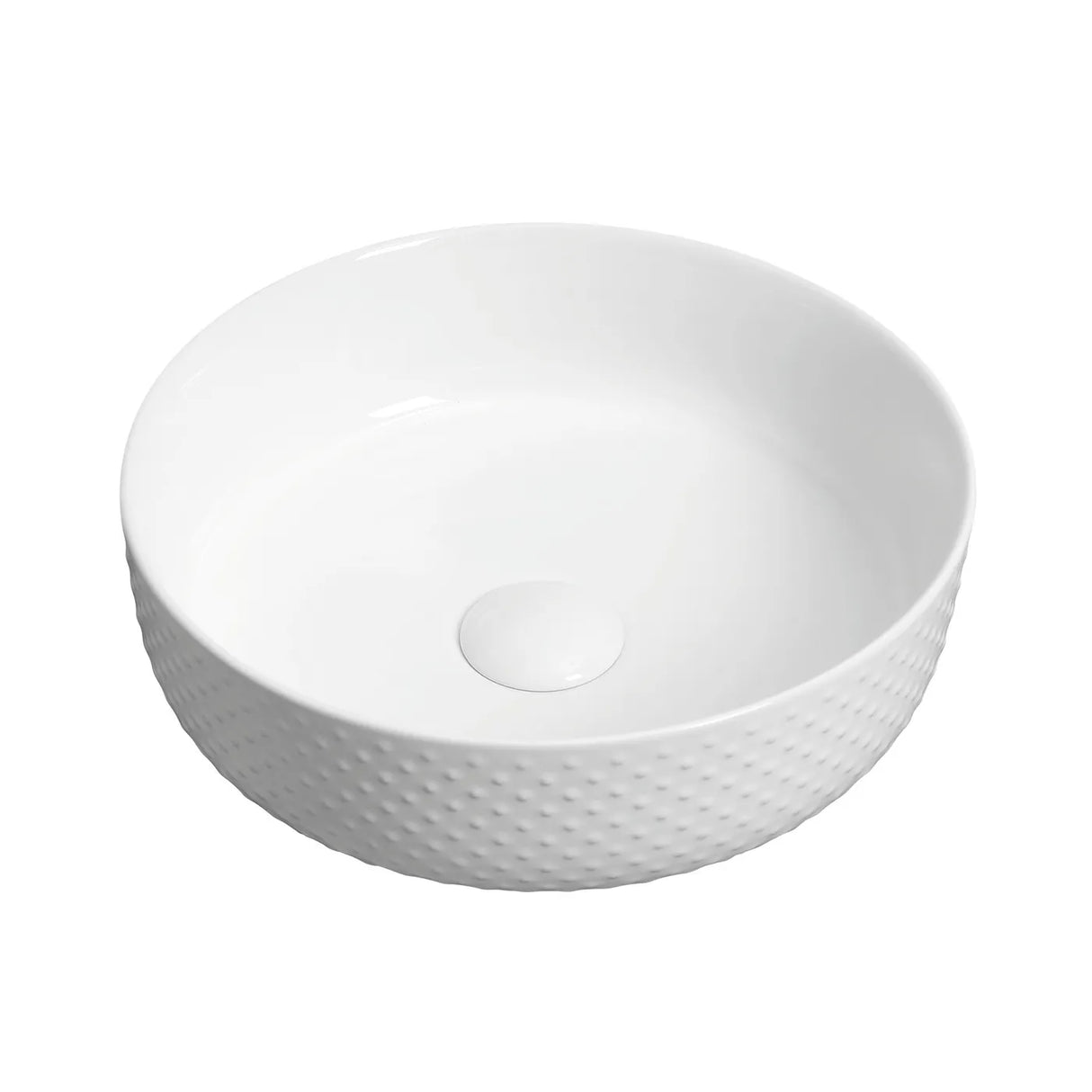 Golf Gloss White Basin (Round: 355x355x120)