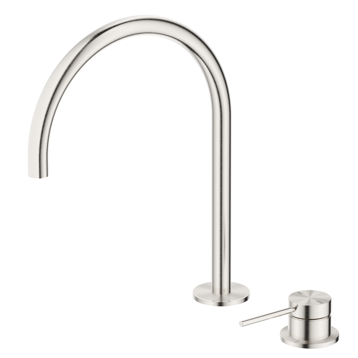 Mica Gooseneck Hob Sink/Basin Mixer Set