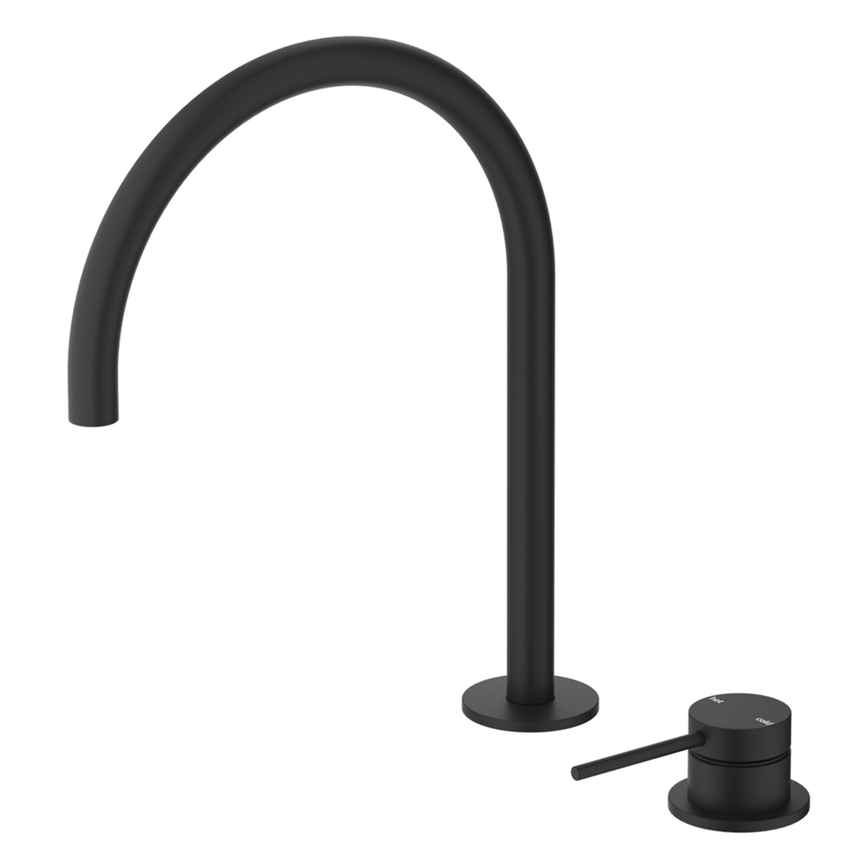 Mica Gooseneck Hob Sink/Basin Mixer Set
