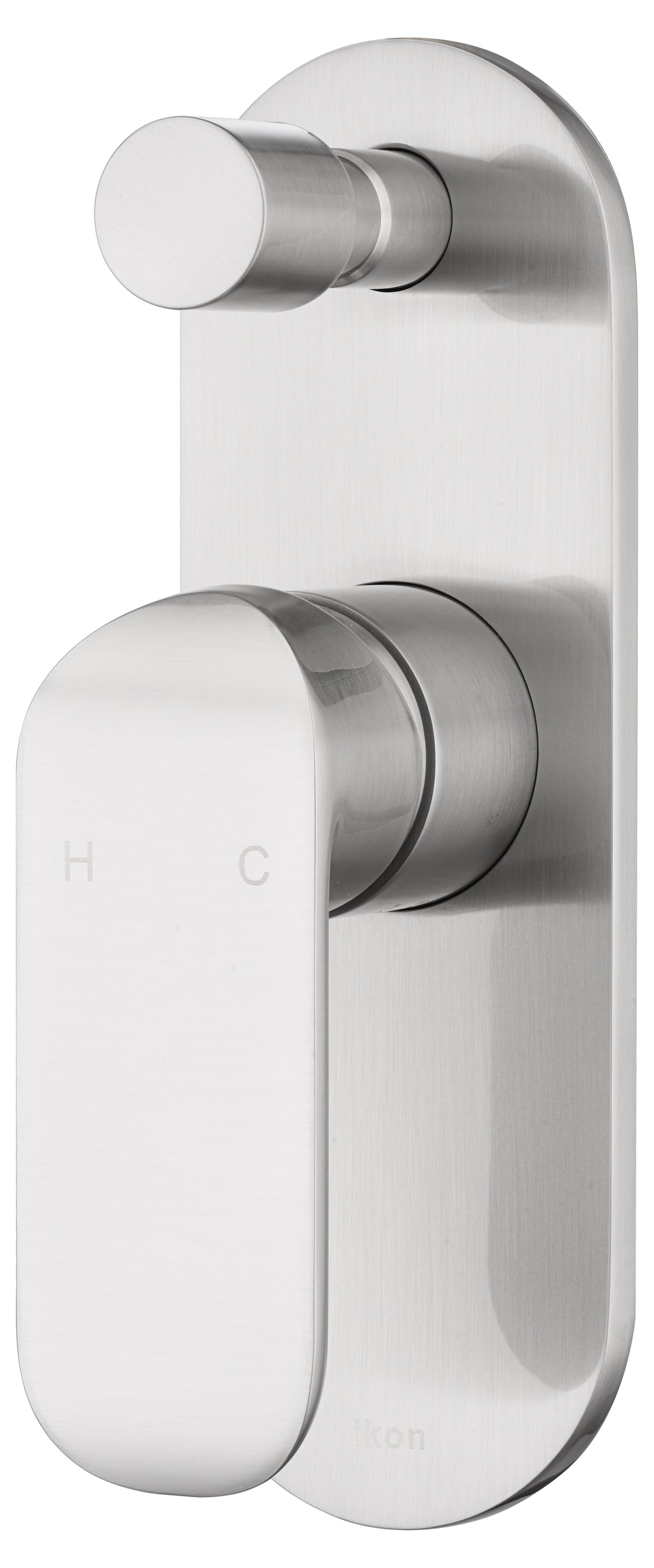 Kara Wall Mixer with Diverter - Brushed Nickel