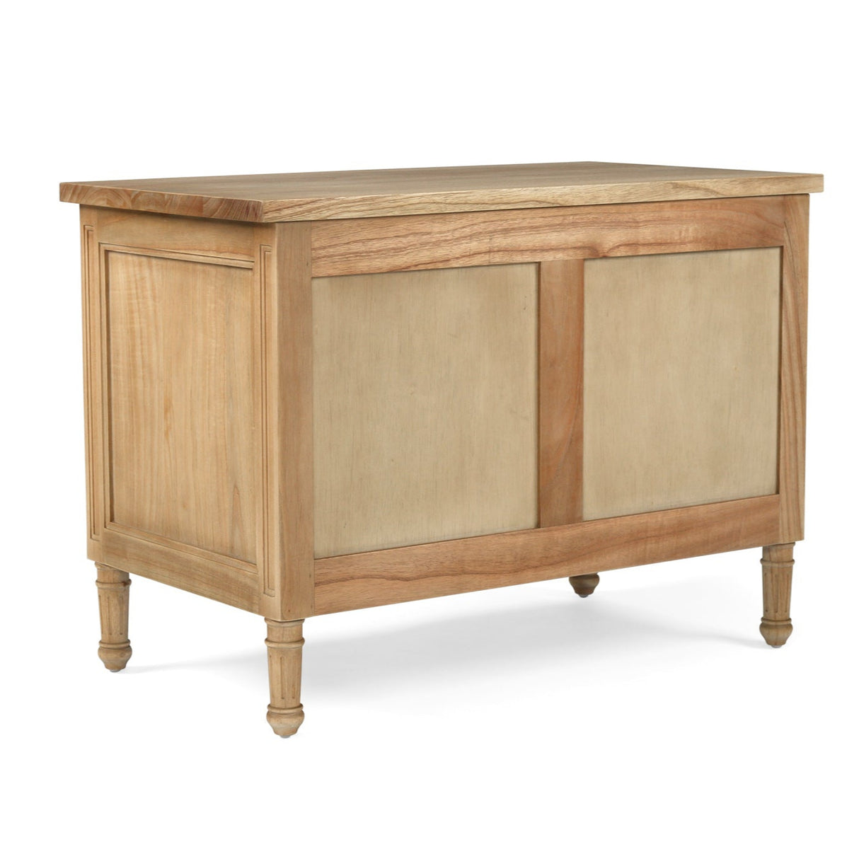 Hampton Cedar Bedside Table/ Nightstand – 3 Drawer – Weathered Oak – 0.91m