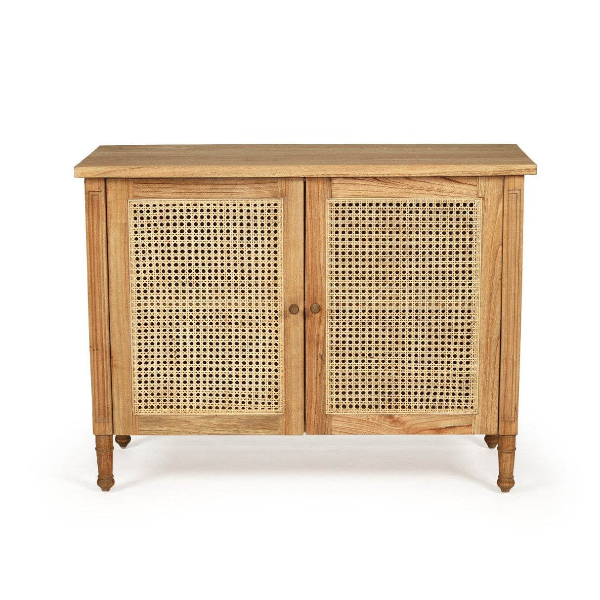 Hampton Weathered Oak Two Door Sideboard – 1.1m