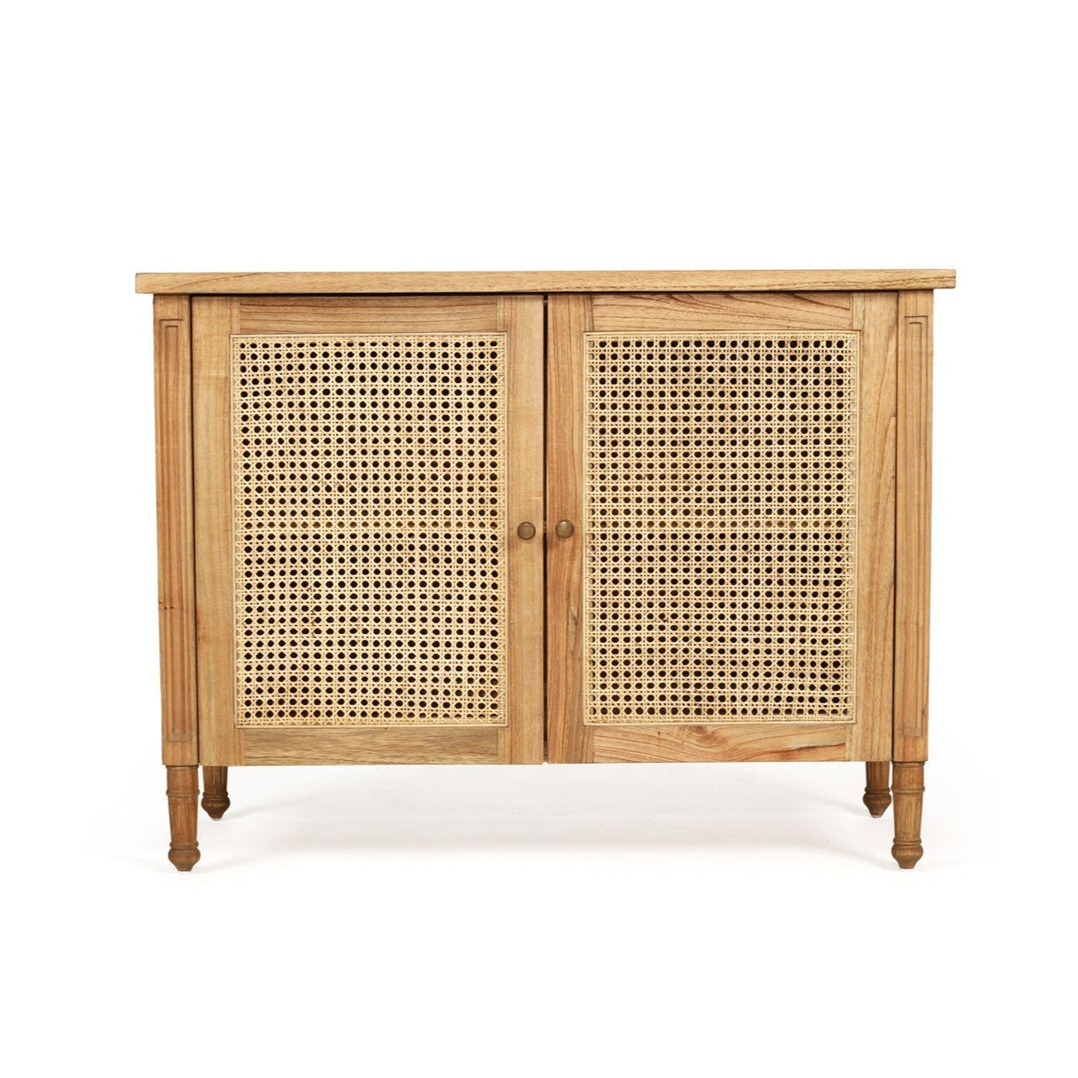 Hampton Weathered Oak Two Door Sideboard – 1.1m