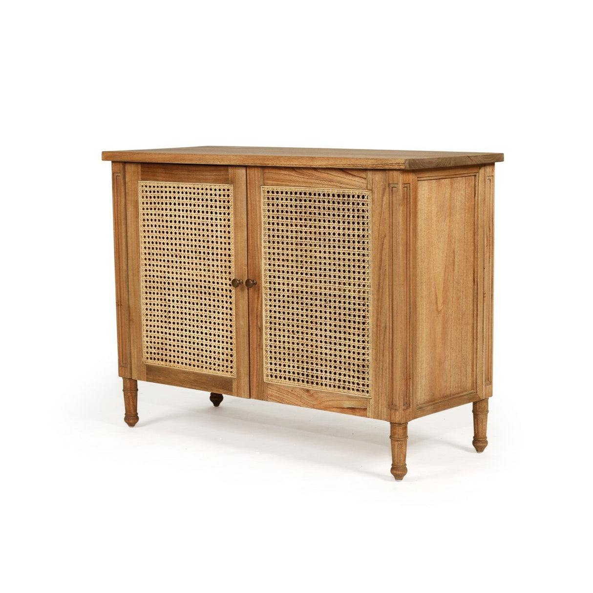 Hampton Weathered Oak Two Door Sideboard – 1.1m