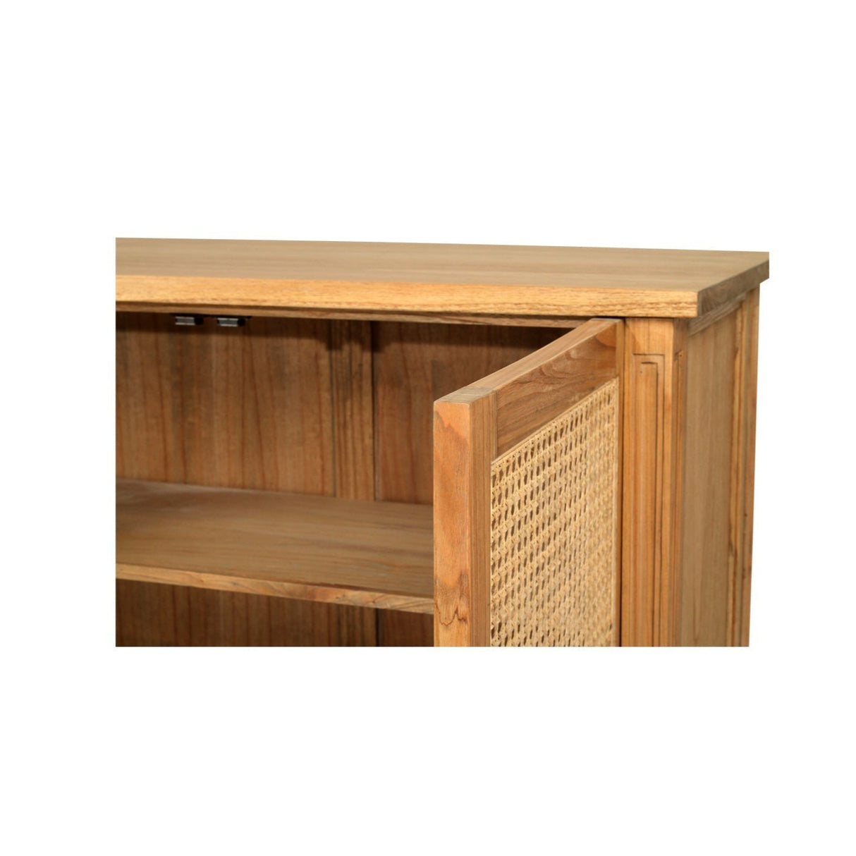 Hampton Weathered Oak Two Door Sideboard – 1.1m