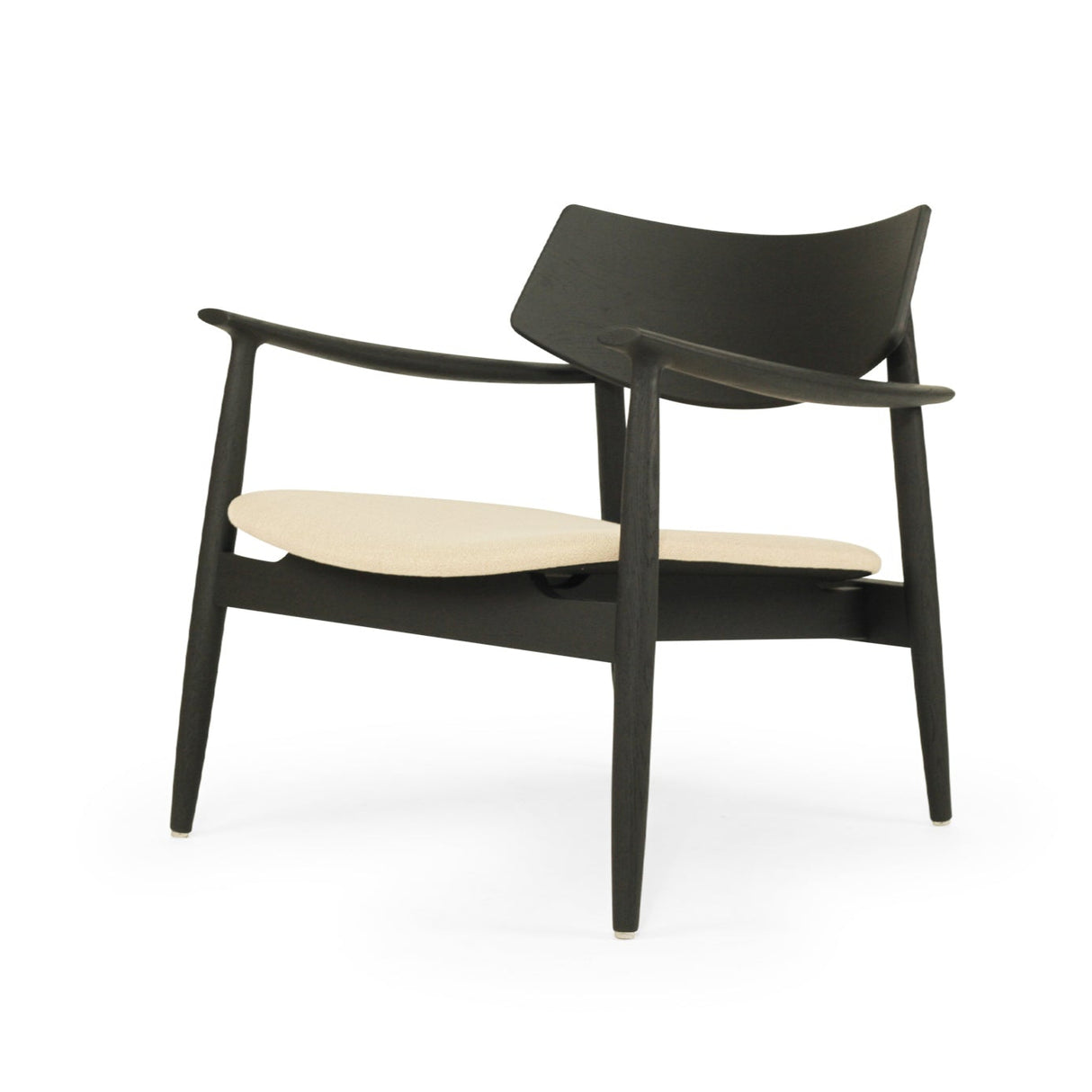 Harlow American Oak Occasional Chair – Black