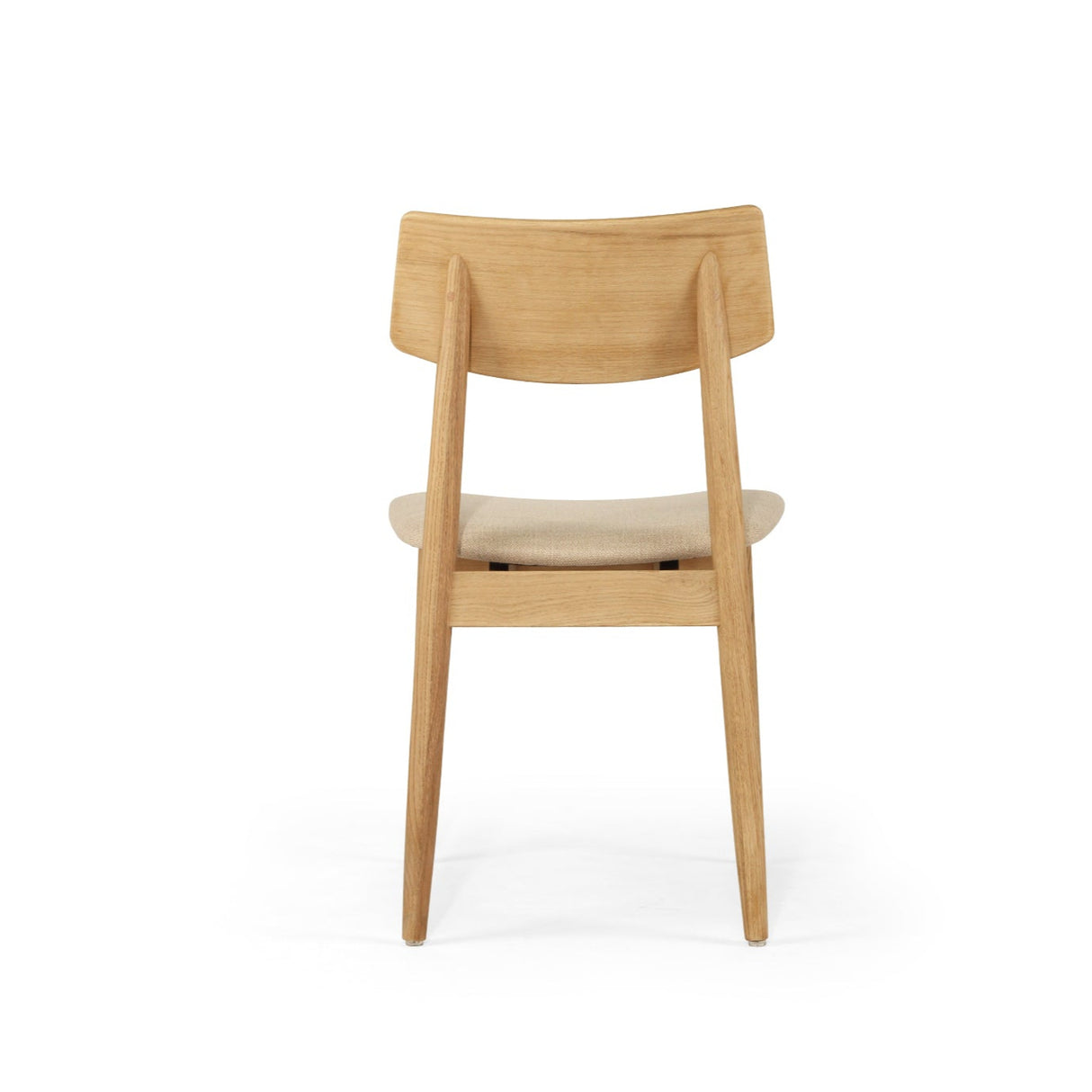 Harlow Black American Oak Dining Chair – Natural