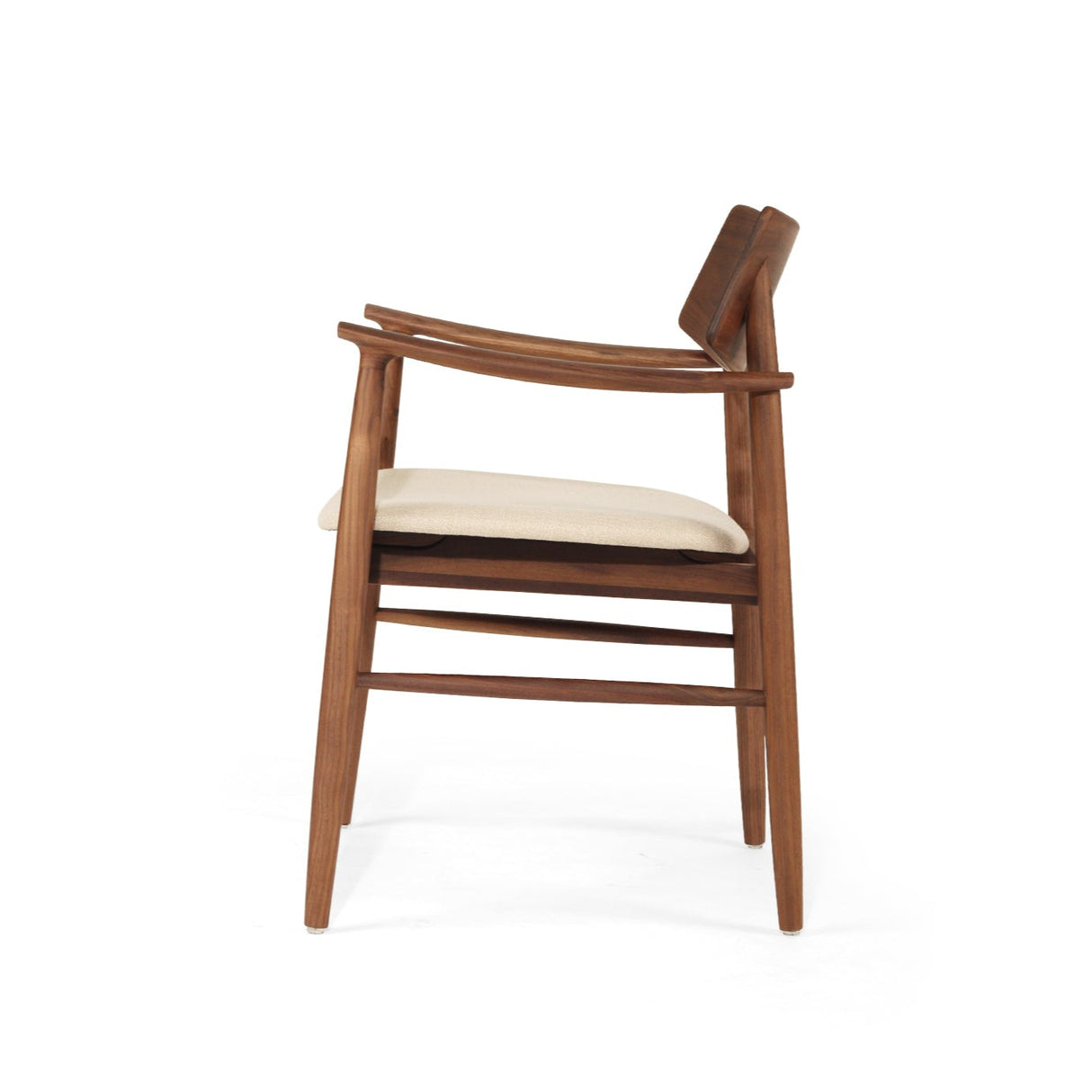 Harlow Black American Walnut Dining Chair – Walnut