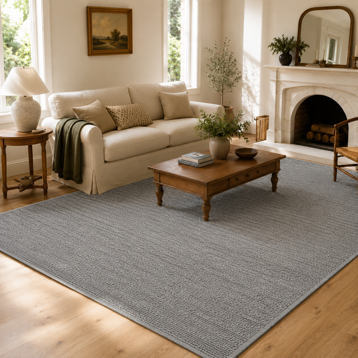 Harvest 801 Steel Wool Viscose Rug