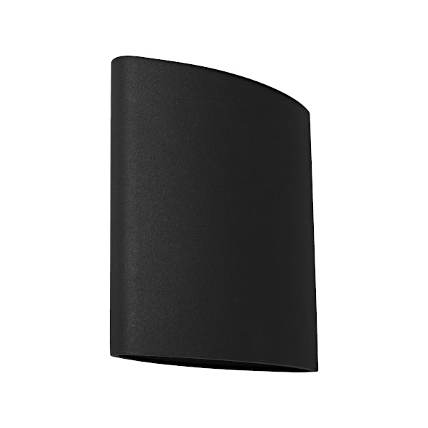 Herron Exterior Wall Light Black IP54