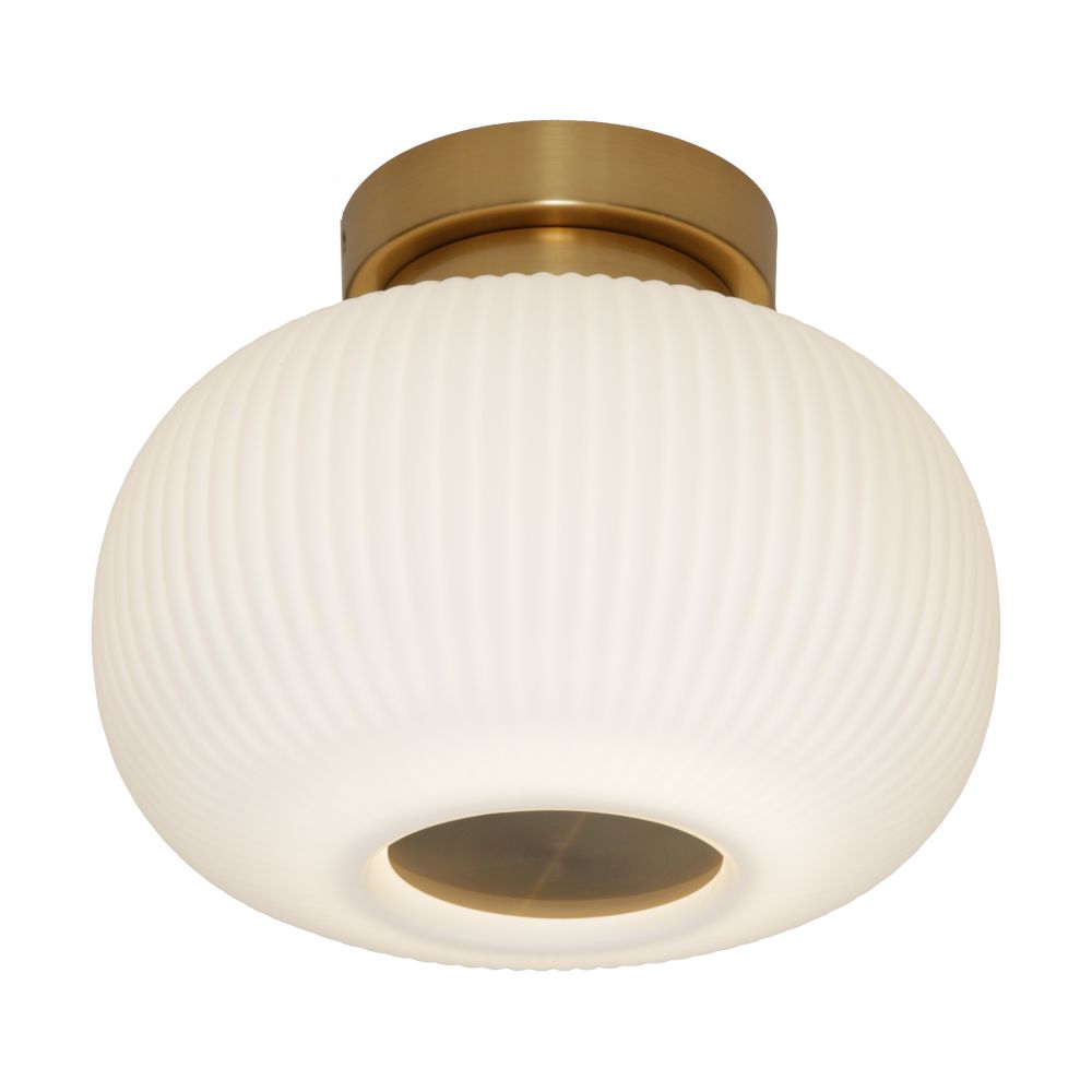 Hutton 1 Light Batten Fix Gold