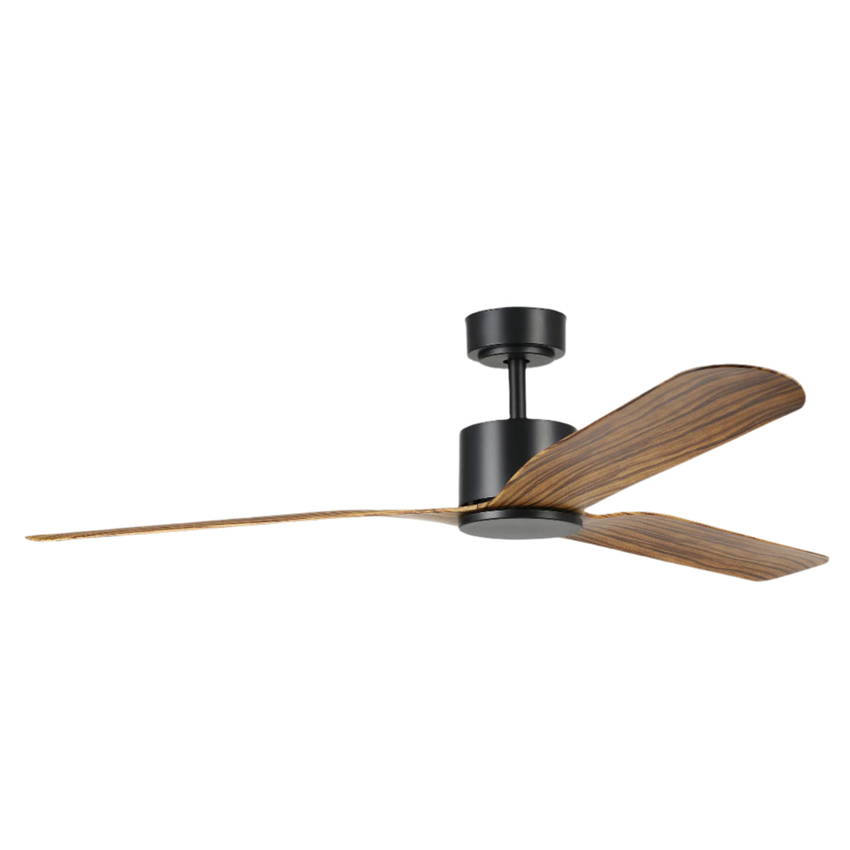 ILUKA 60 DC ceiling fan (Brown Rustic - Matte Black)