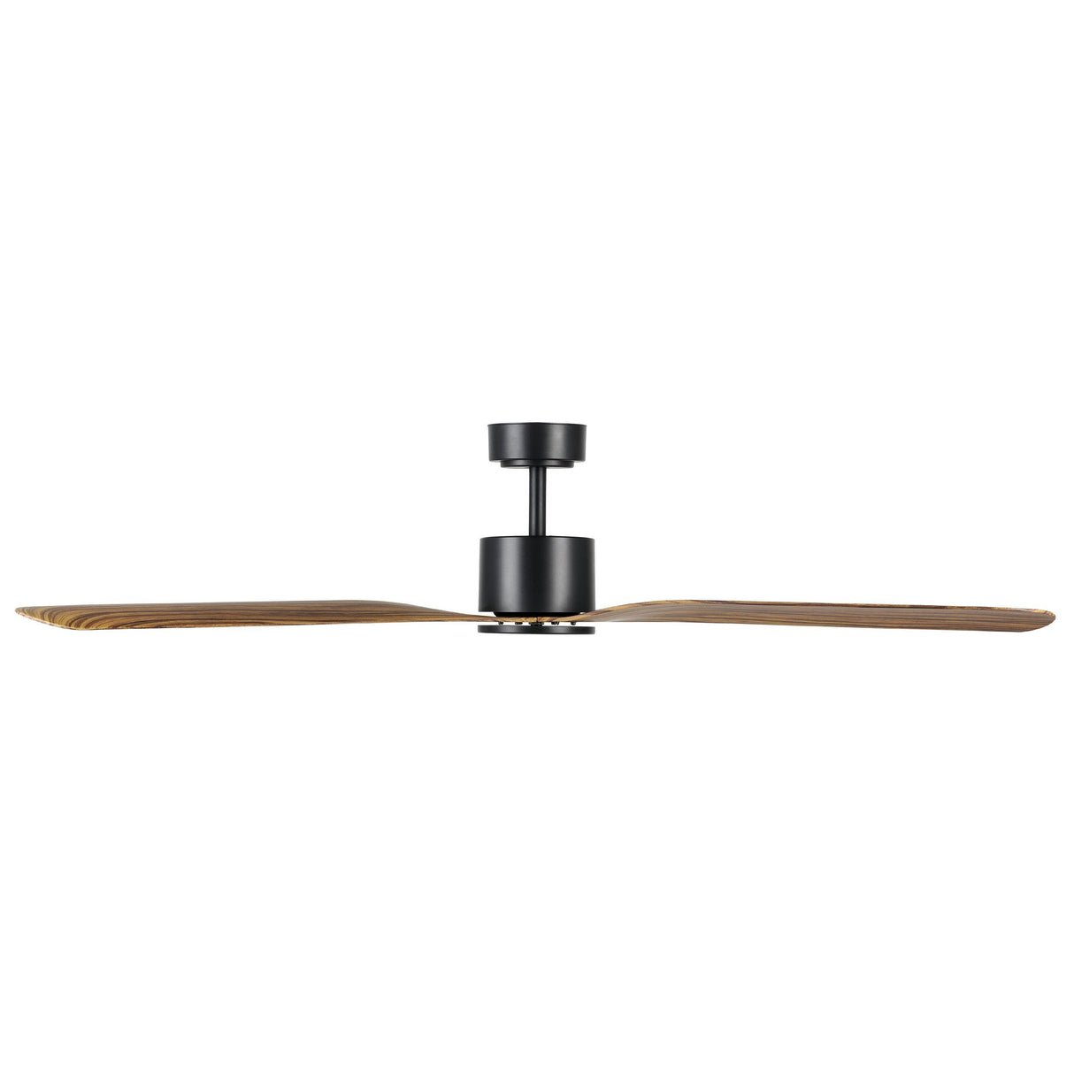 ILUKA 60 DC ceiling fan (Brown Rustic - Matte Black)