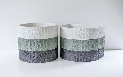 Sticks & Stone Concrete Rugged Round Basin