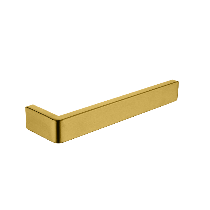 IVANO Square Towel Ring - Brushed Brass