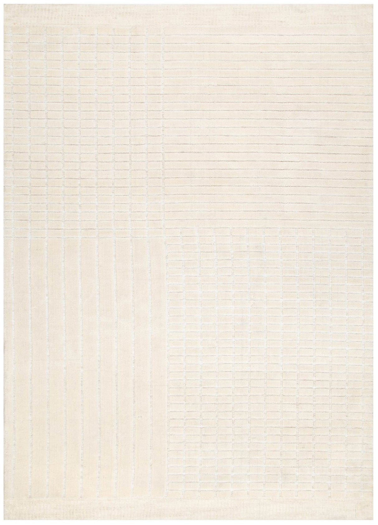 Canyon Ivory Carved Rug - CANYON05