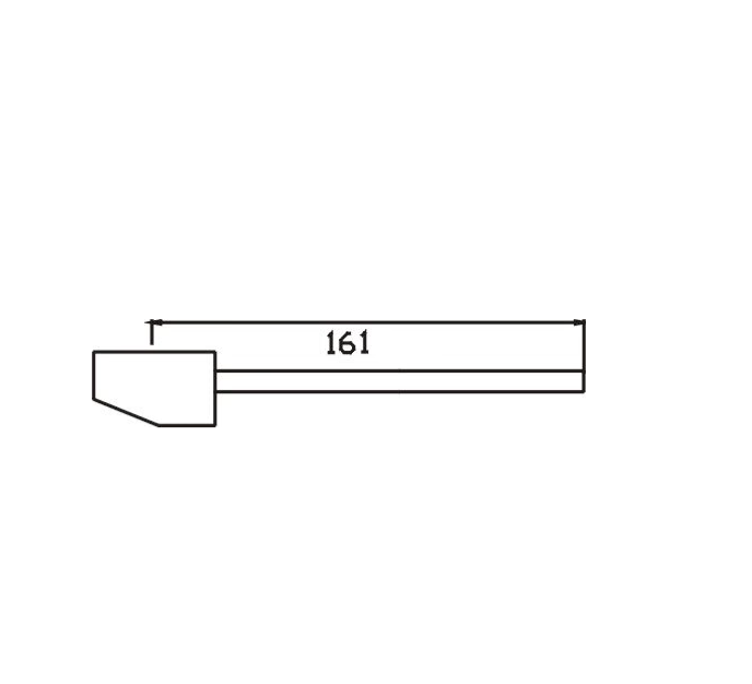 Ideal Disable Handle (Brushed Gold)