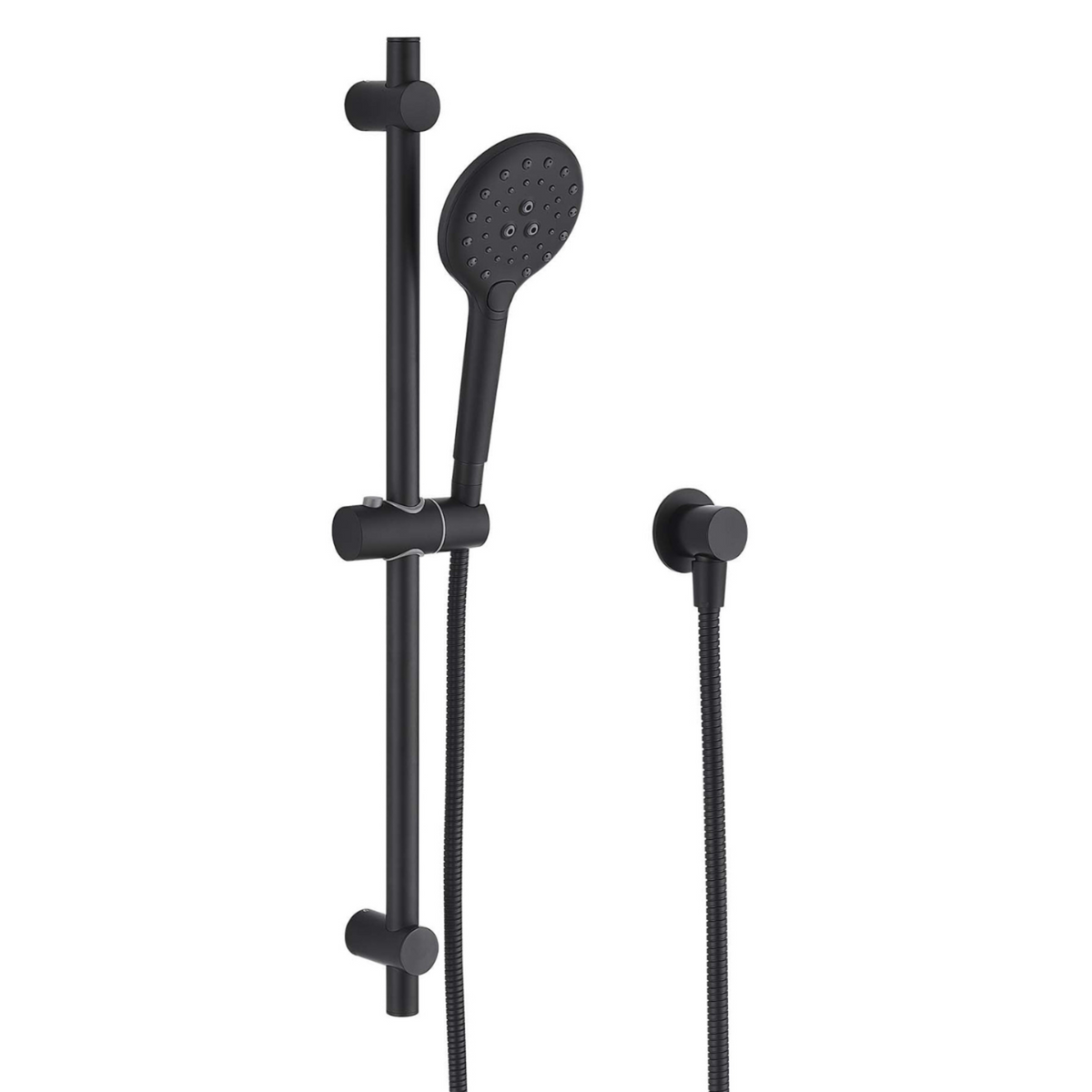 Ideal Hand Shower On Rail (Black)
