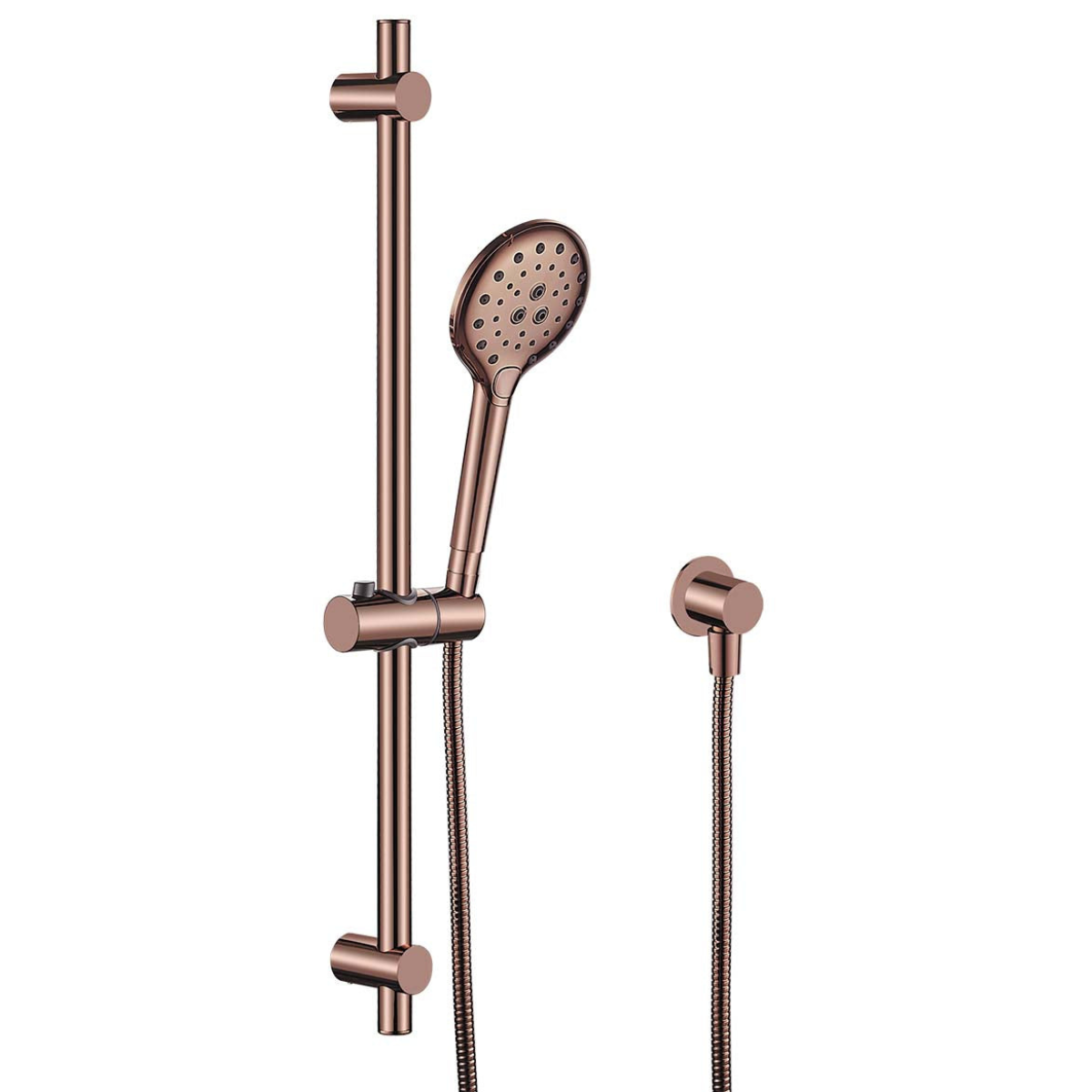 Ideal Hand Shower On Rail (Rose Gold)