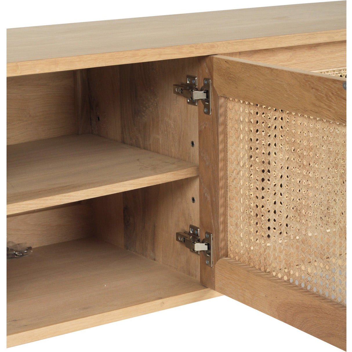 Indigo American Oak Entertainment Unit - Wall Mount 3m