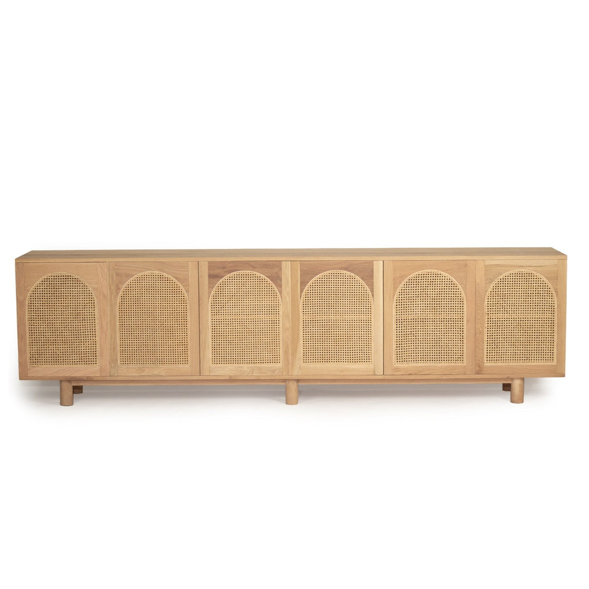 Indigo Natural American Oak Sideboard - Arch Windows