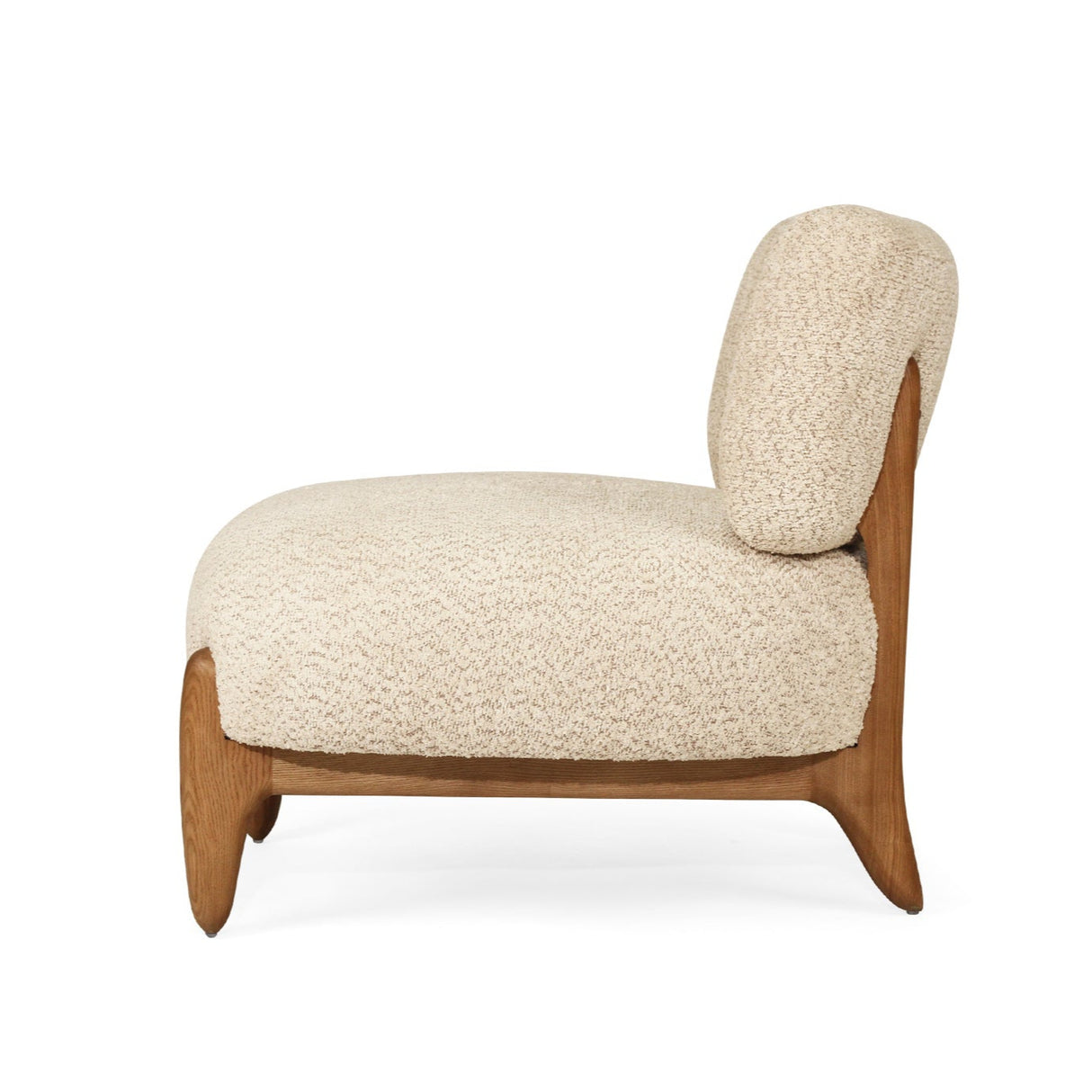 Iris Occasional Chair – Natural on Caramel Frame